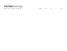Tablet Screenshot of michiel-delange.com